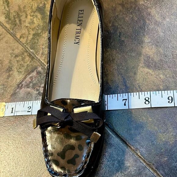 Ellen Tracy Wanda Leopard Animal Print Slip-on 5.5 - Picture 16 of 16